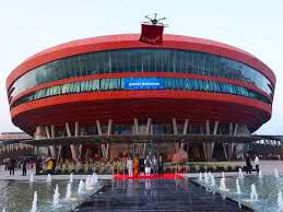 Bharat Mandapam Pragati Maidan exterior